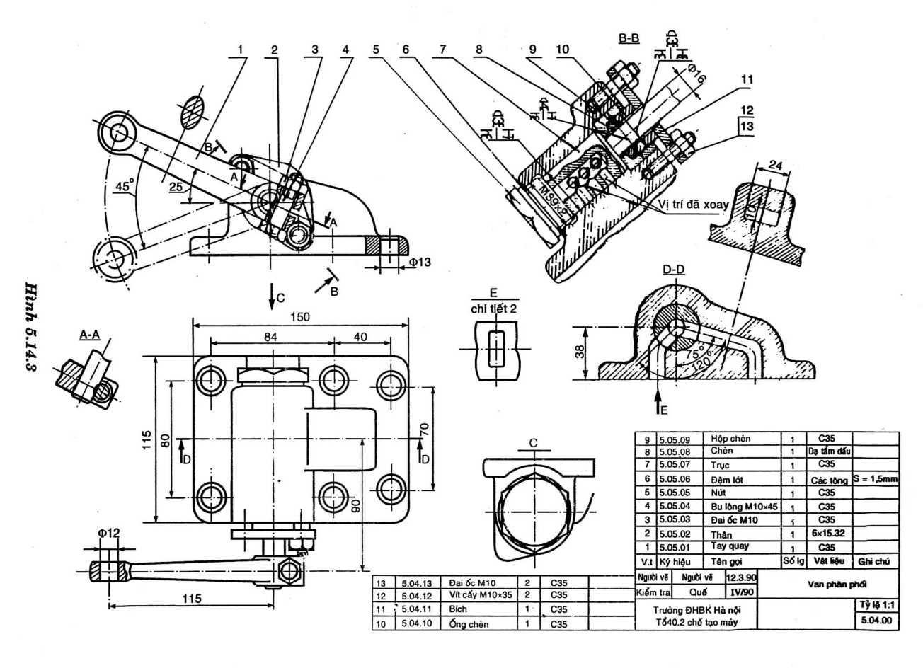 Trình tự đọc bản vẽ lắp là gì? Quy trình đọc bản vẽ lắp