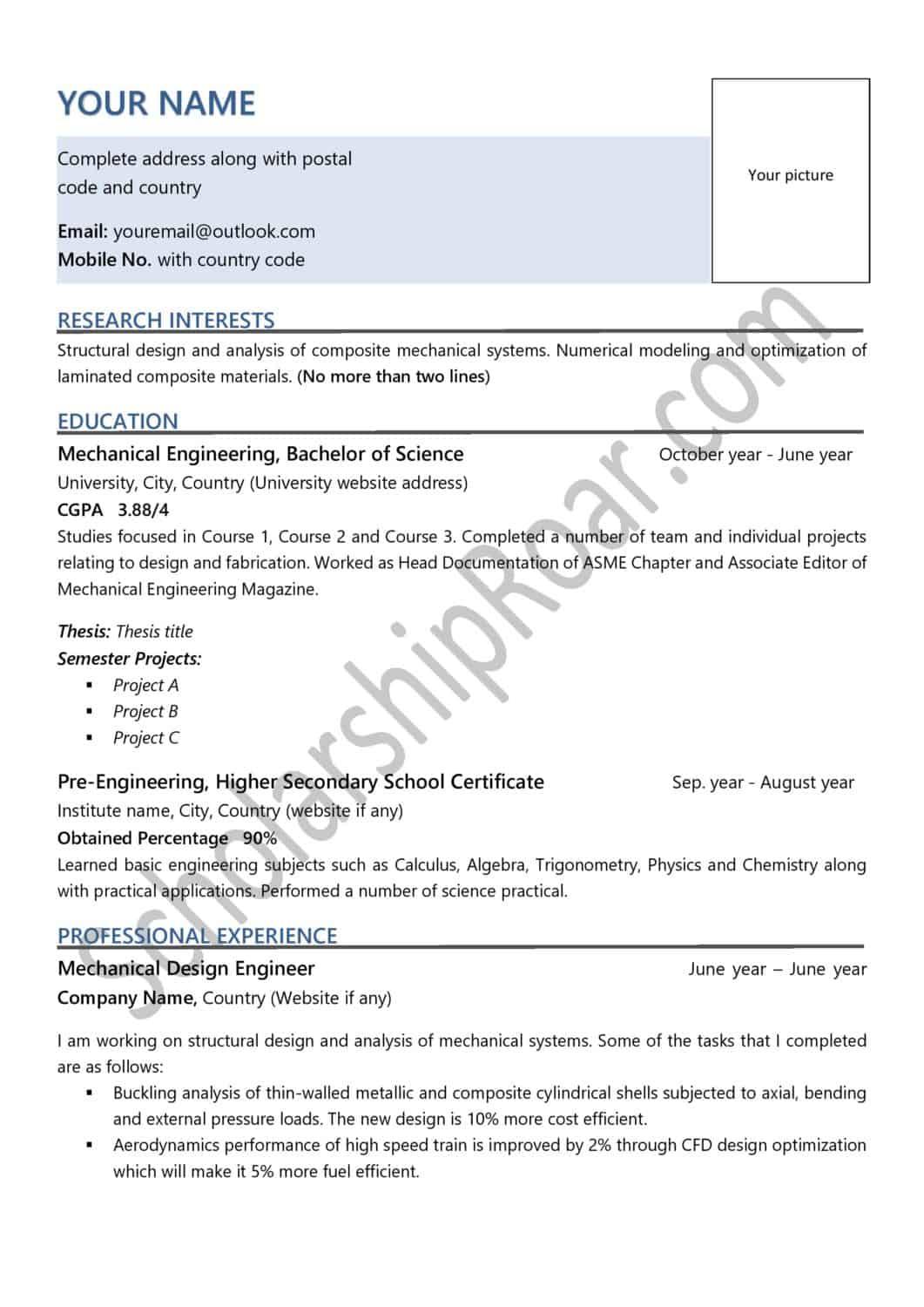 Academic CV