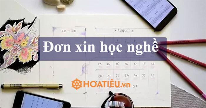 Đơn xin học nghề