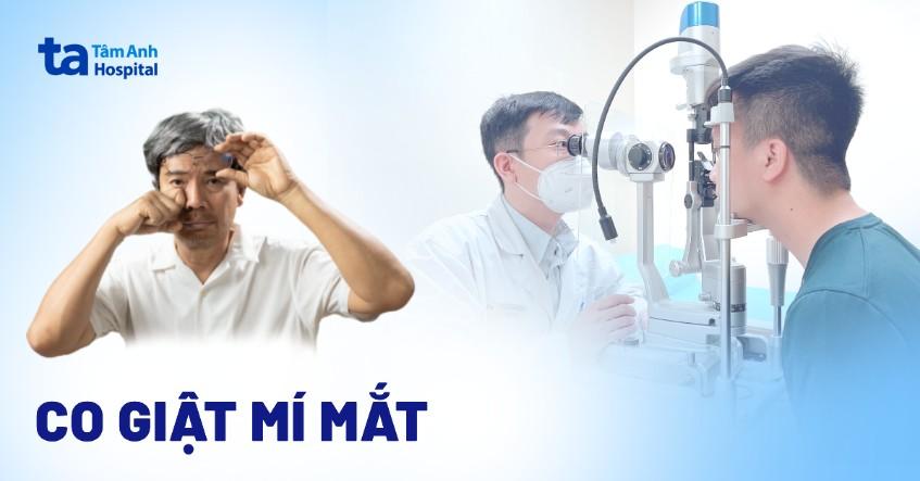 co giật mí mắt