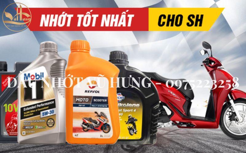 6 Loại Dầu Nhớt Cho Xe Sh Hoạt Động Mạnh Mẽ, Êm Ái Và Bền Bỉ