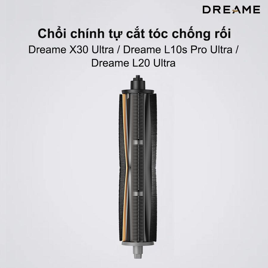 Phụ kiện chổi chính Tricut tự cắt tóc chống rối dùng cho Dreame X30 Ultra / L20 Ultra / L10 Series