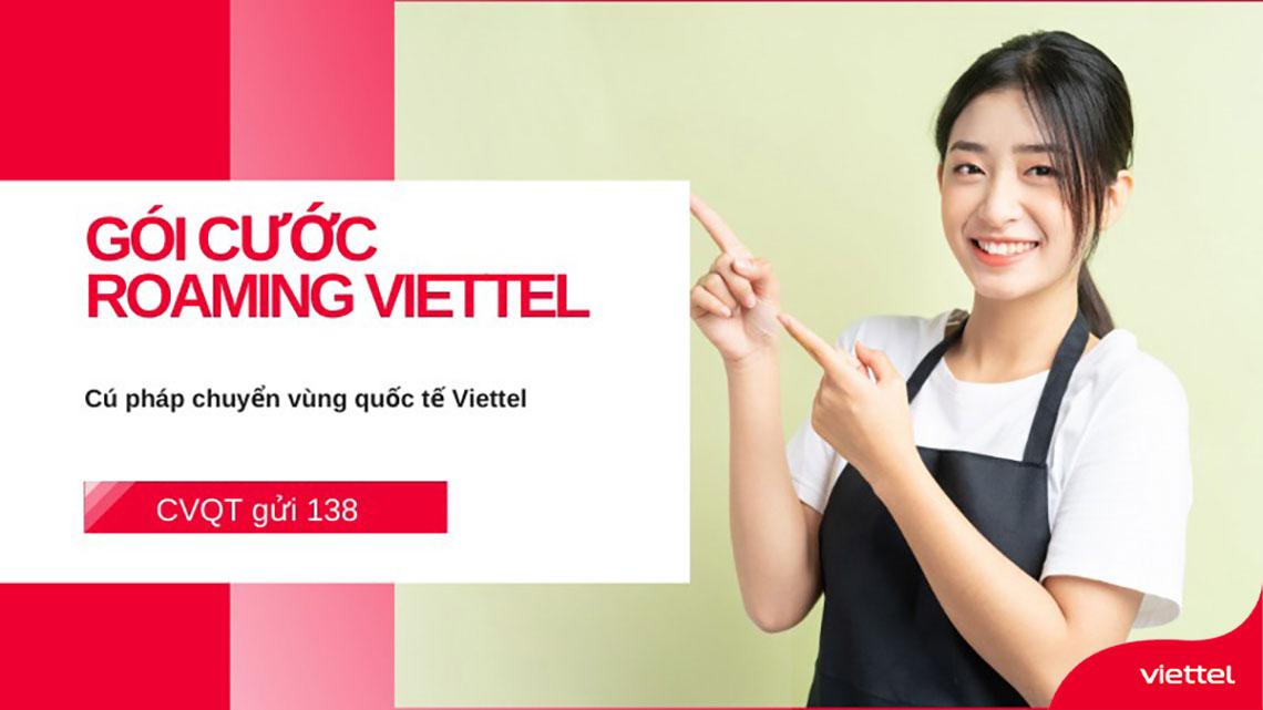 Đăng ký chuyển vùng quốc tế Viettel