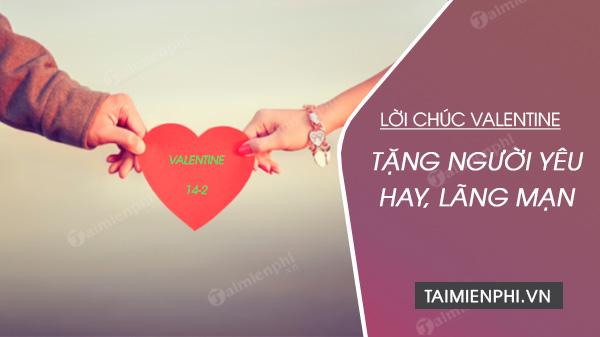 loi chuc valentine tang nguoi yeu