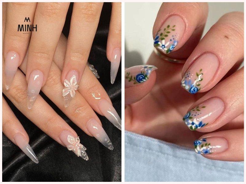 Top 50+ mẫu nail vẽ hoa đơn giản, cực sang không thể bỏ lỡ trong năm nay