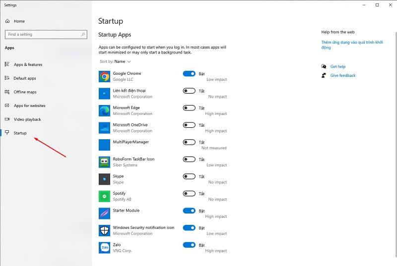 Hướng dẫn cách thêm và tắt các ứng dụng khởi động cùng Windows