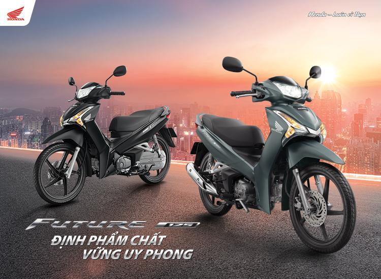 Honda Future 125 FI - Phiên bản Tiêu chuẩn (Phanh đĩa - vành nan hoa) - Xanh Đen