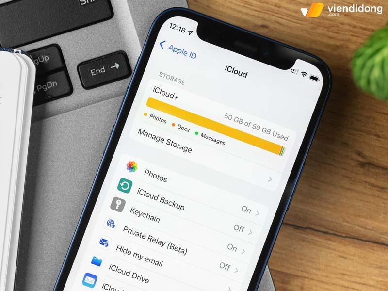đăng xuất iCloud tại sao