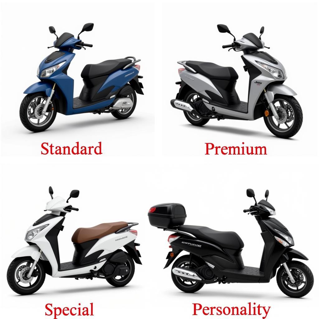 Honda Vision Versions