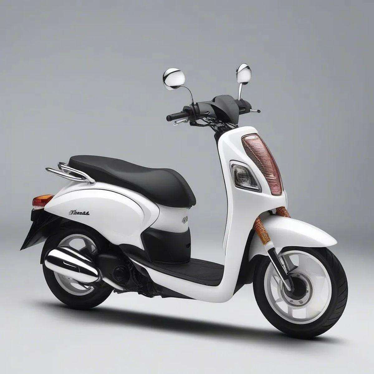 Honda Scoopy 2019 màu trắng