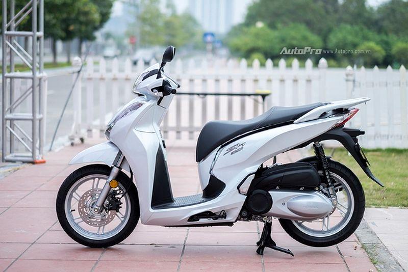 Honda SH 300i với thiết kế bên ngoài