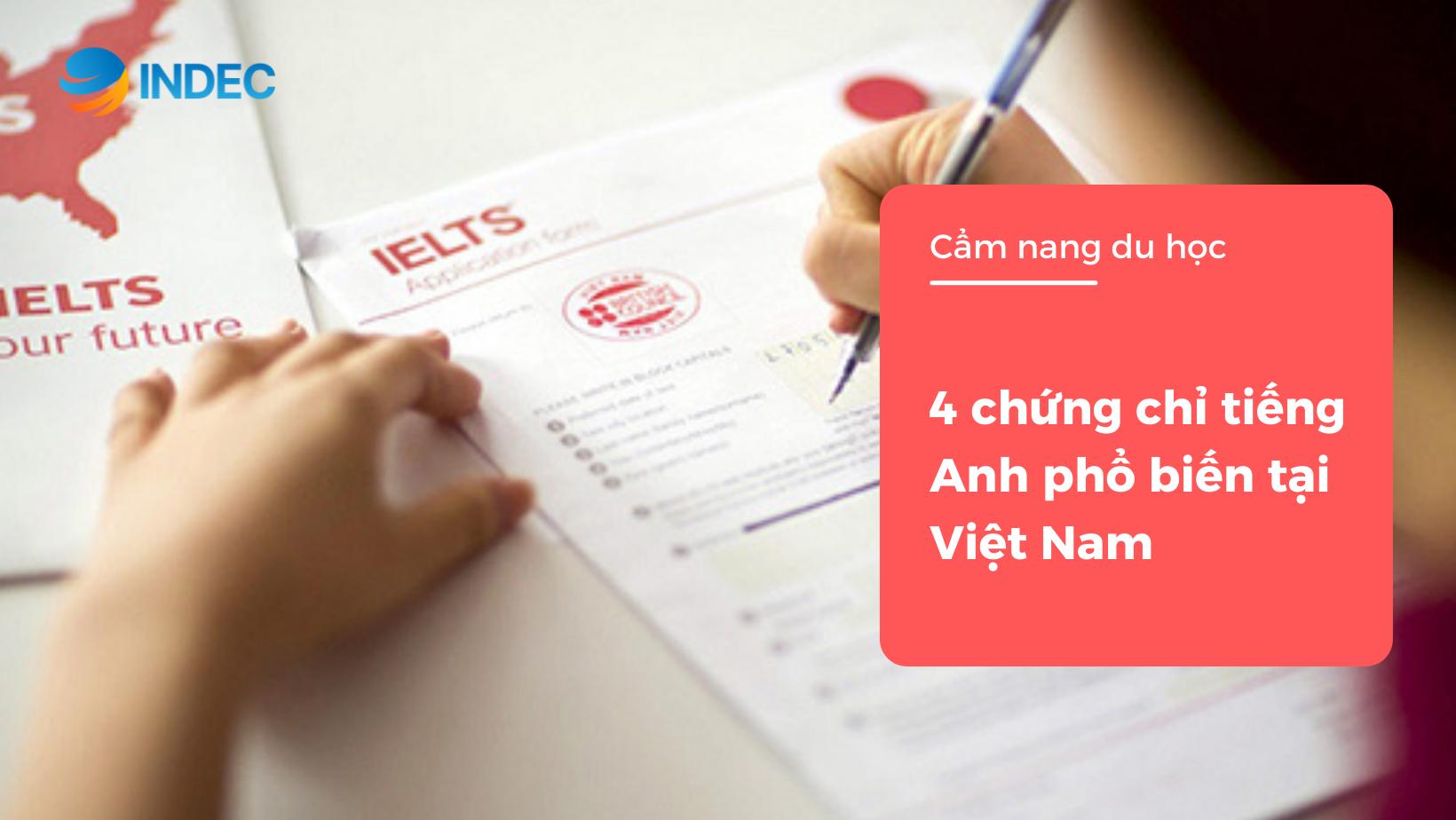 chứng chỉ tiếng anh