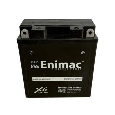 ac quy 12v 6ah enimac cho xe may hinh 1
