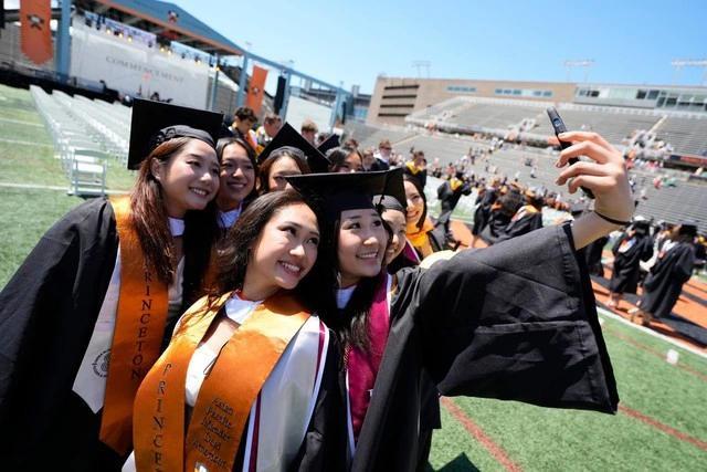 Sinh viên tốt nghiệp ĐH Princeton (Mỹ) hồi tháng 6. ẢNH: PRINCETON UNIVERSITY