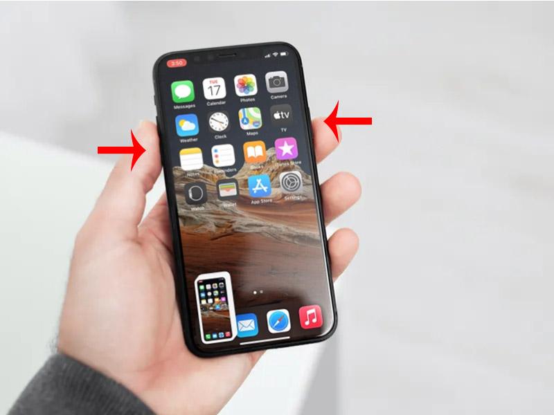 Chụp ảnh màn hình trên iPhone 1