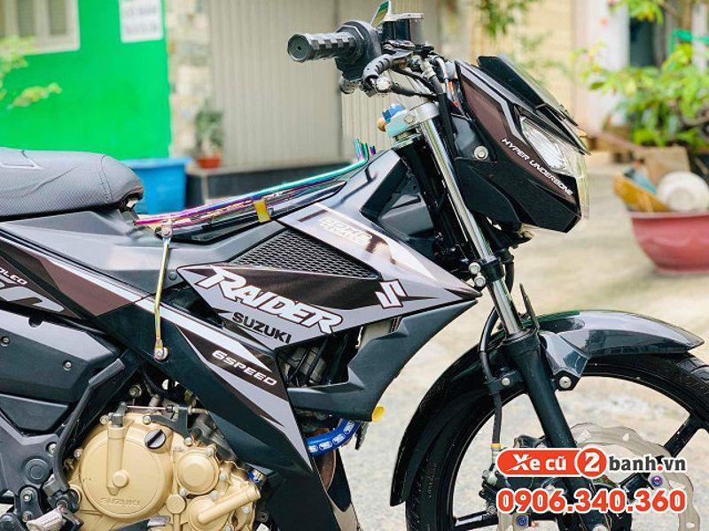 Xe Raider 150 cũ với ngoại hình đẹp
