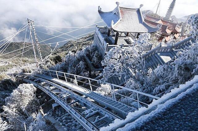 Sapa phủ trắng tuyết 