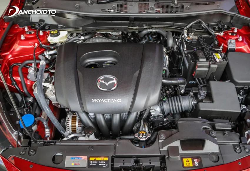 Mazda 2 sử dụng động cơ SkyActiv-G 1.5L cho công suất cực đại đạt 110 mã lực