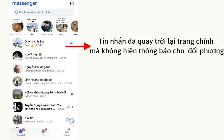 Lưu trữ tin nhắn trên điện thoại