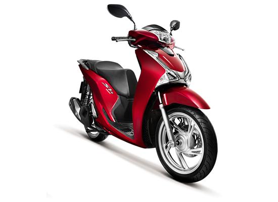 Mẫu Honda SH màu đỏ