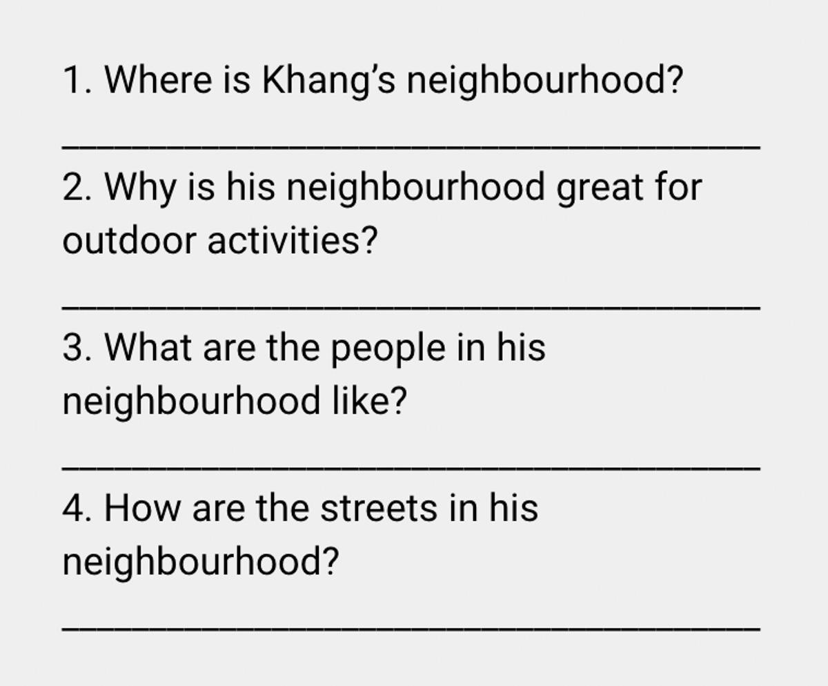 Answer the questions