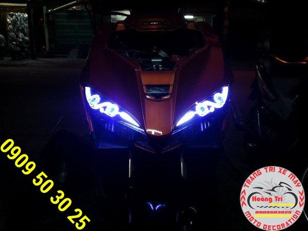 Độ đèn led audi xu hướng chơi xe của Biker