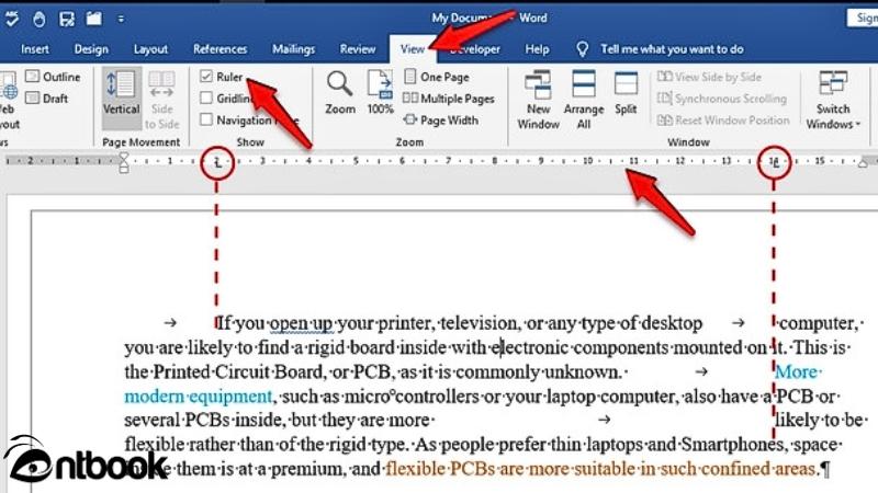 Cách bỏ Tab trong Word