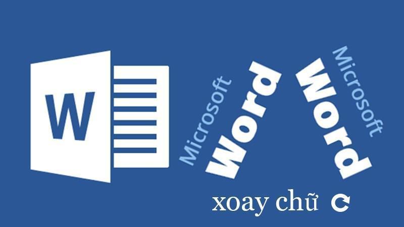 xoay chữ trong Word 