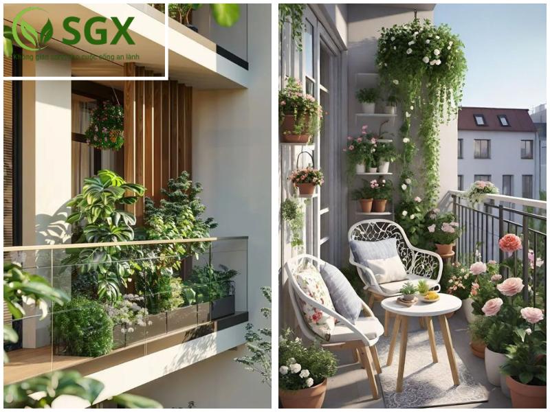 Dịch vụ trồng cây ban công