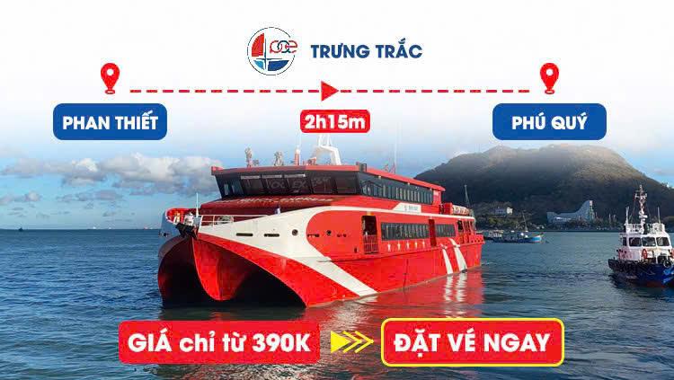 Tàu đi Phú Quý, tàu cao tốc 5 sao đi Phú Quý
