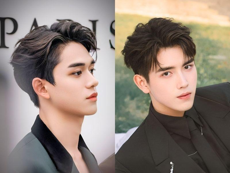 Đặc điểm của kiểu tóc nam undercut (Nguồn: Weibo Lucas, mydramalist.com)