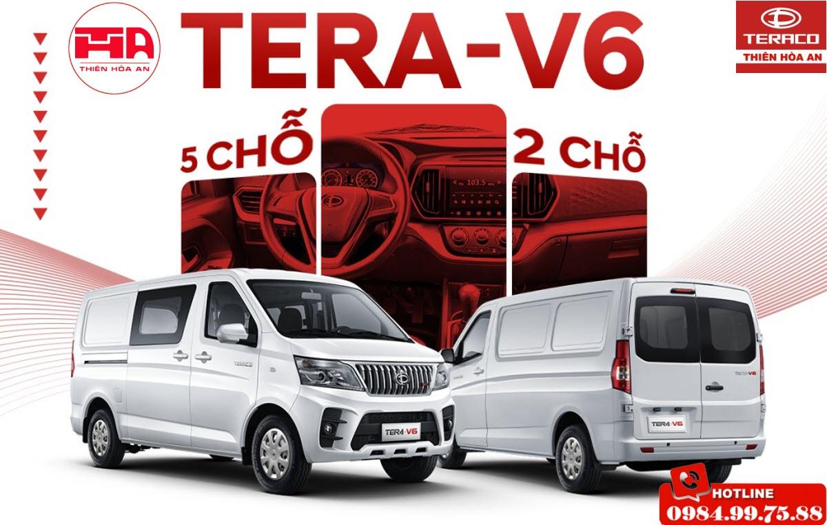 Xe tải van Tera V6 2 chỗ