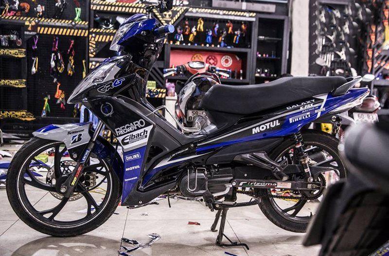 【TOP】Những mẫu Decal tem trùm rời xe Sym Galaxy 50cc tại Cao Sang