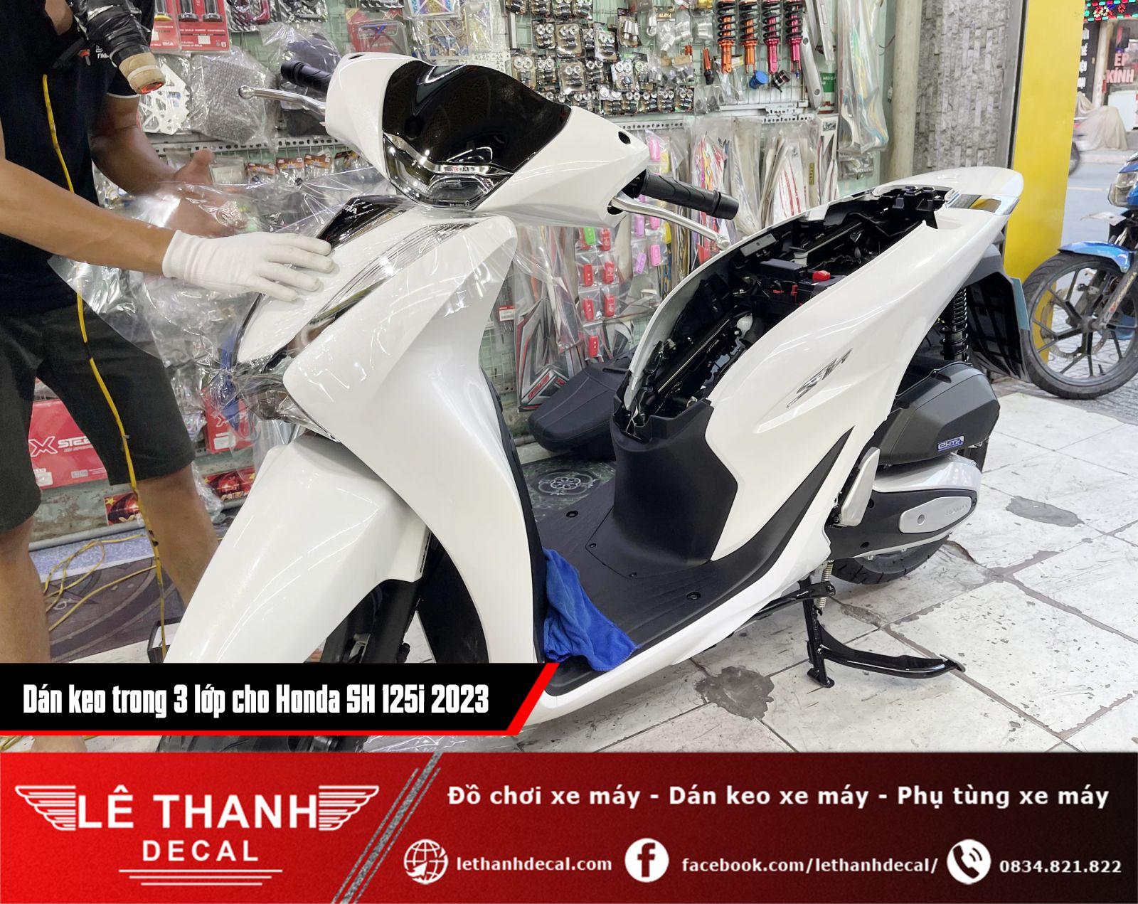 dán keo 3 lớp cho Honda SH 125i 2023
