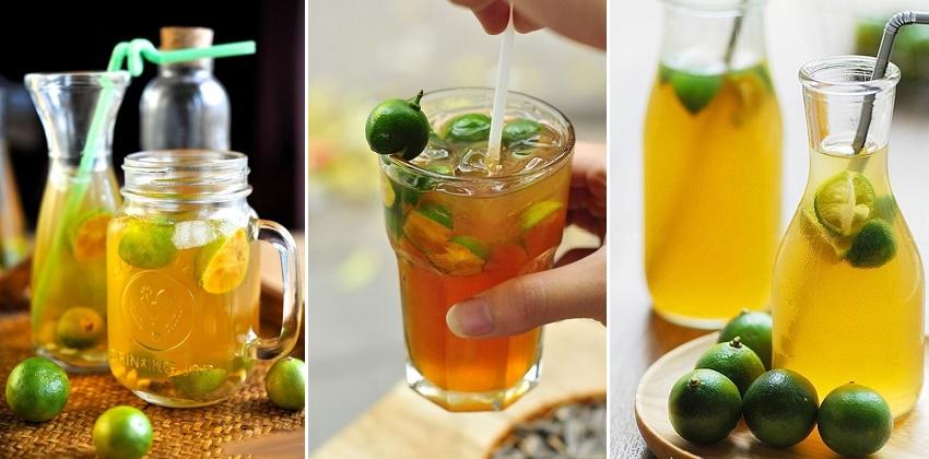 Trà tắc là thức uống được ưa chuộng với hương vị thơm ngon, bổ dưỡng