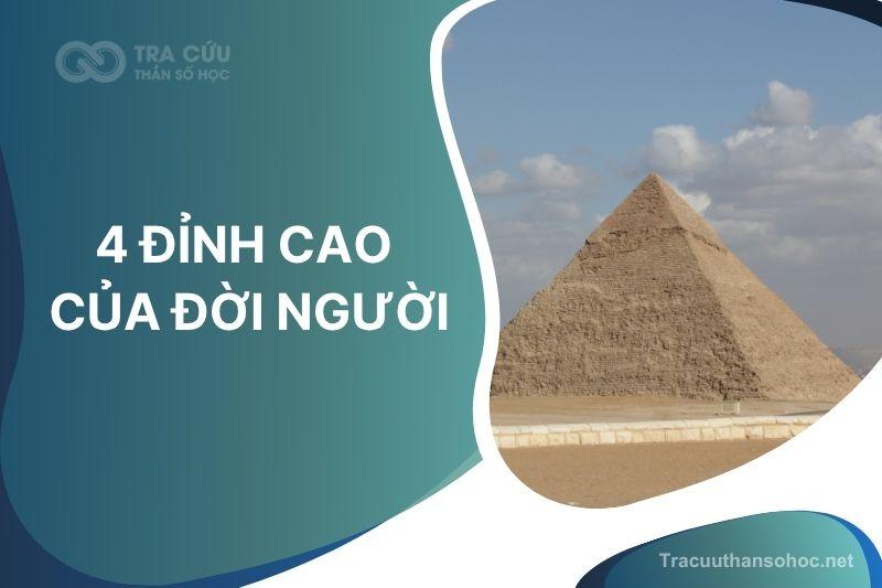 4 đỉnh cao của đời người thần số học là gì?
