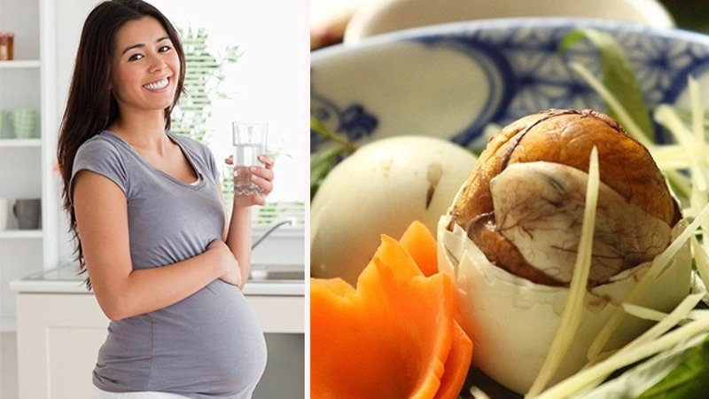 Trứng vịt lộn và những lợi ích sức khỏe cho bà bầu