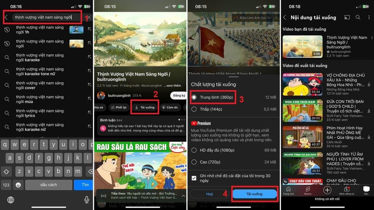 Cách tải video trực tiếp trên iPhone 