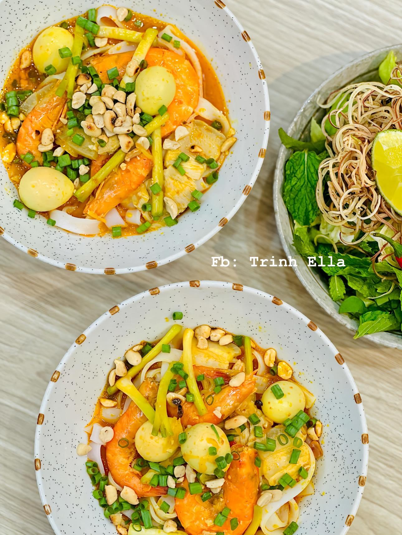 Công thức tự làm mì Quảng Phú Chiêm