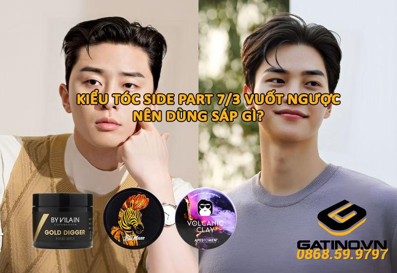 side part 7/3 vuốt ngược