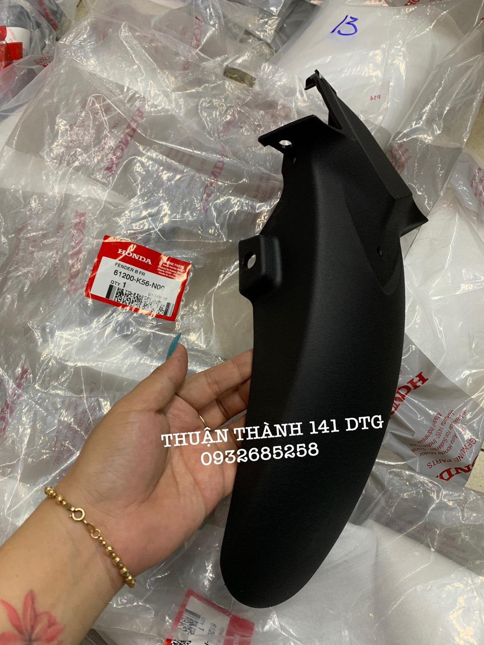 DÈ TRƯỚC B SONIC ZIN INDO MÀU ĐEN NHÁM